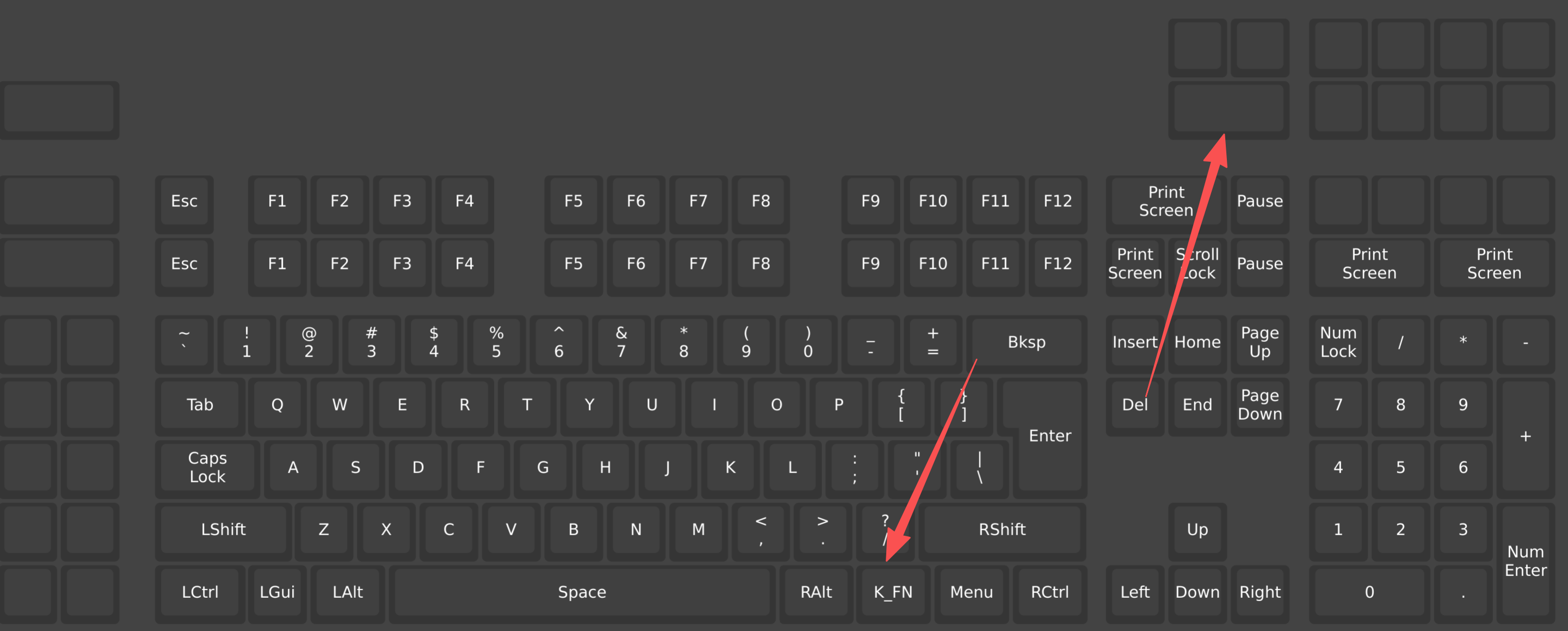 副屏位置示意图
