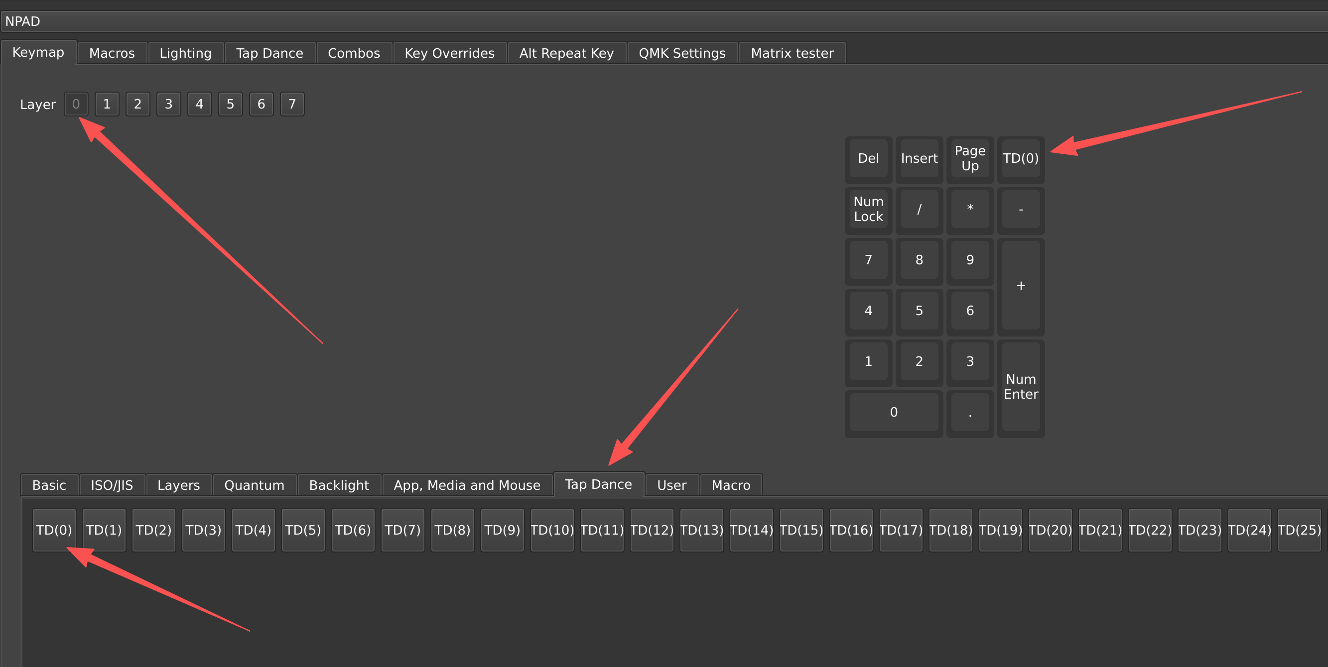 配置Tap Dance关系